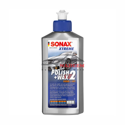SONAX XTREME Polish + Wax 2 – 500ML (Hybrid NPT Technology | Shine & Protection)